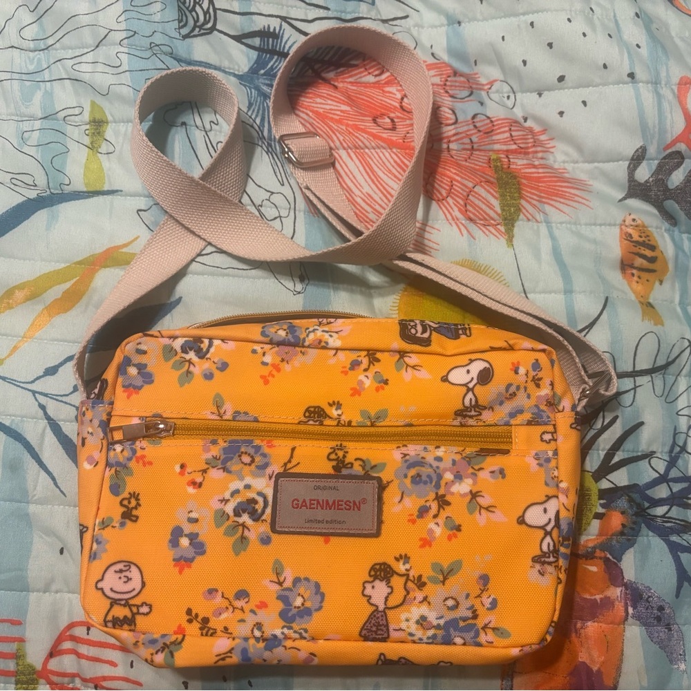 Limited edition Peanuts Crossbody Bag with matching coin wallet